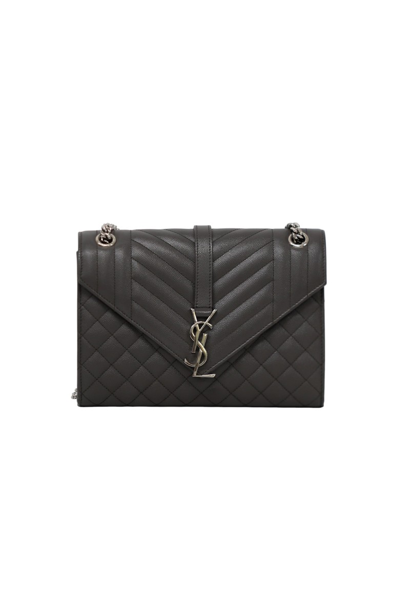 Yves Saint Laurent Envelope Grigia