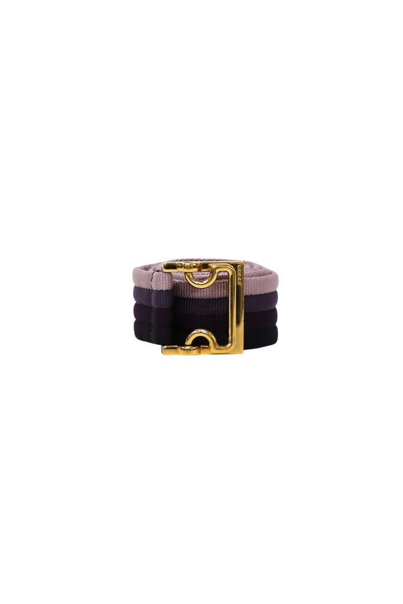 Cintura Gucci in tessuto - viola