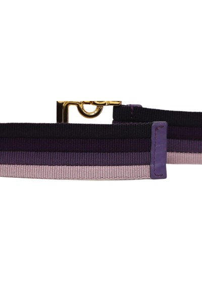 Cintura Gucci in tessuto - viola