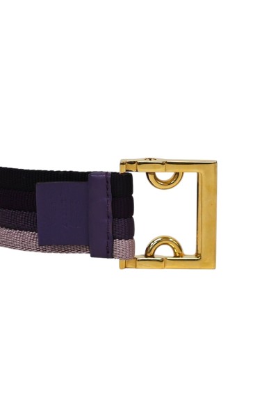 Cintura Gucci in tessuto - viola