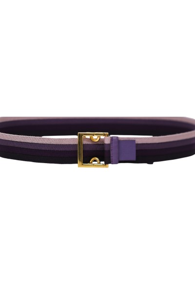 Cintura Gucci in tessuto - viola