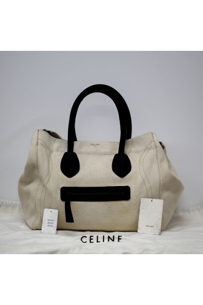 Celine Tote Luggage Phantom Medium