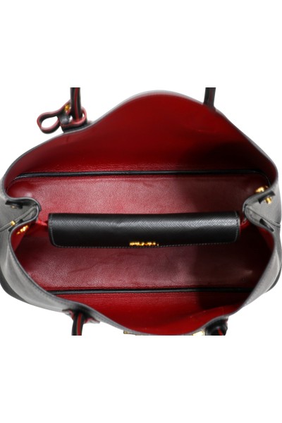 PRADA DOUBLE SAFFIANO NERA