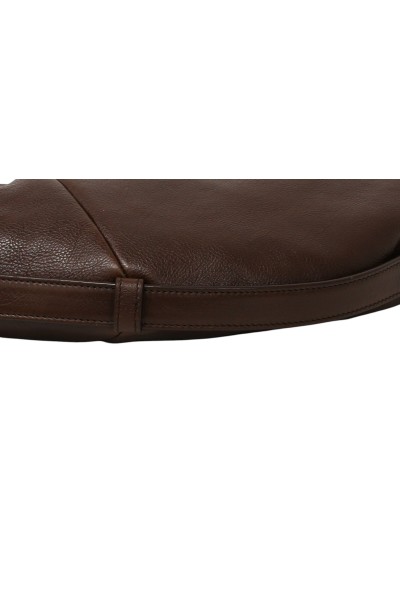 YSL HOBO SAHARIENNE MARRONE