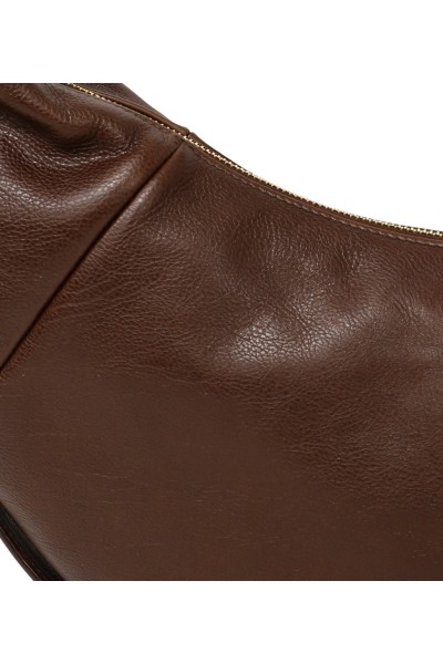 YSL HOBO SAHARIENNE MARRONE