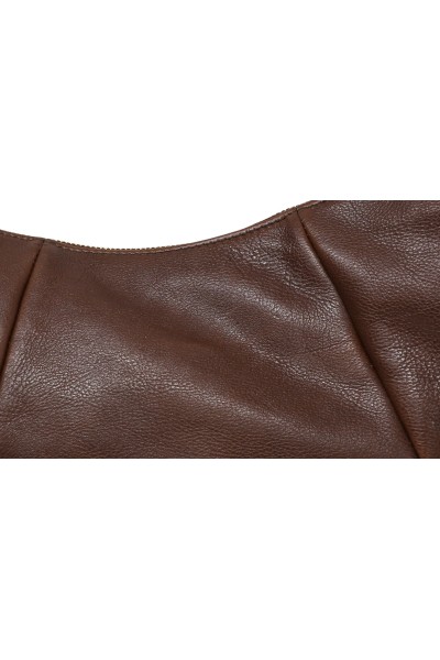 YSL HOBO SAHARIENNE MARRONE