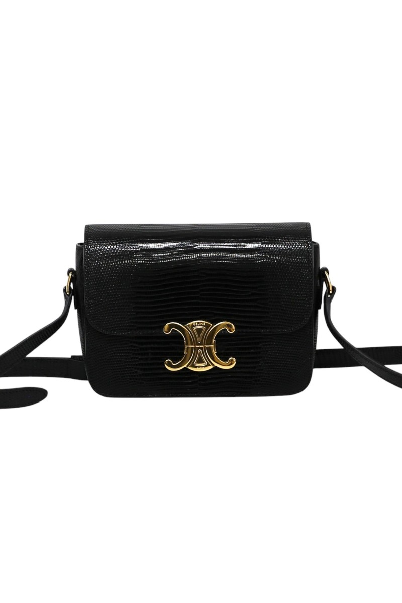 Celine Classique Teen Triomphe Lizard