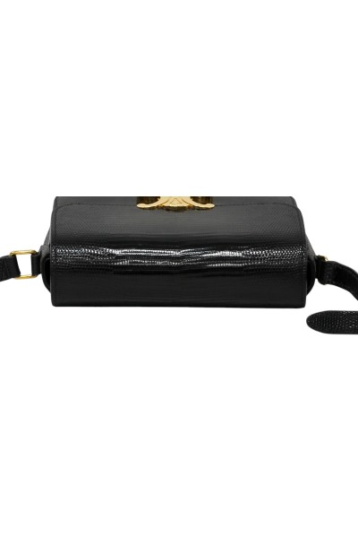 Celine Classique Teen Triomphe Lizard