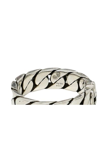 Gucci Anello Interlocking Argento