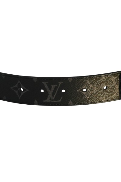 Louis Vuitton Belt Initiales Monogram Graphite