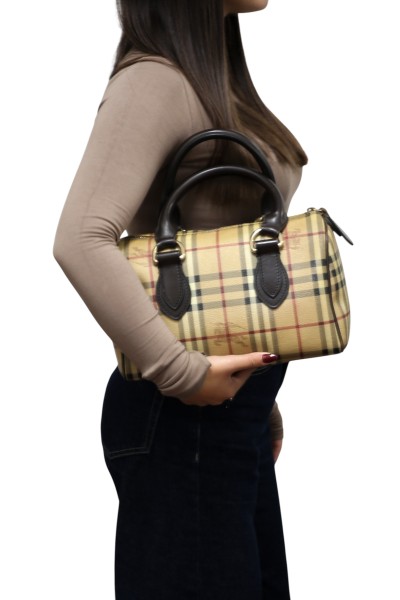 Burberry Bauletto Haymarket Check