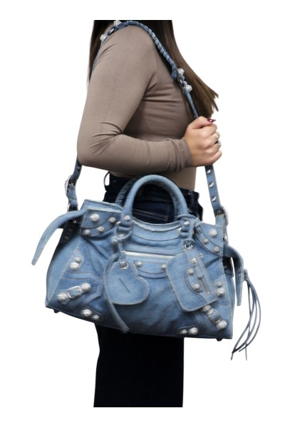 Balenciaga Neo Cagole City Denim