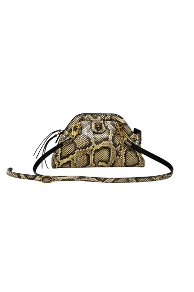 Gucci Pitone Rebelle Top Handle Small