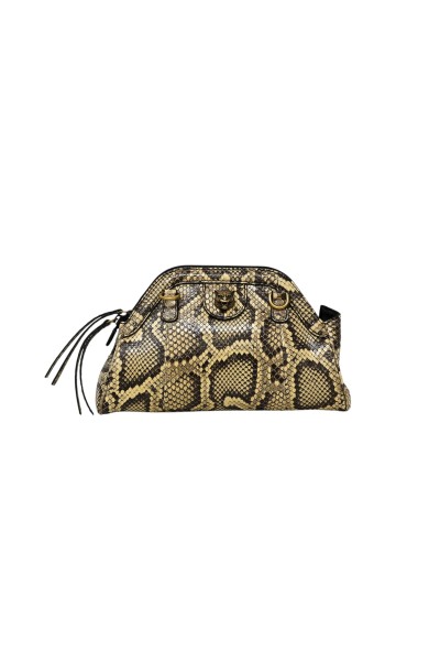 Gucci Pitone Rebelle Top Handle Small