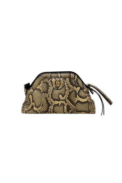 Gucci Pitone Rebelle Top Handle Small