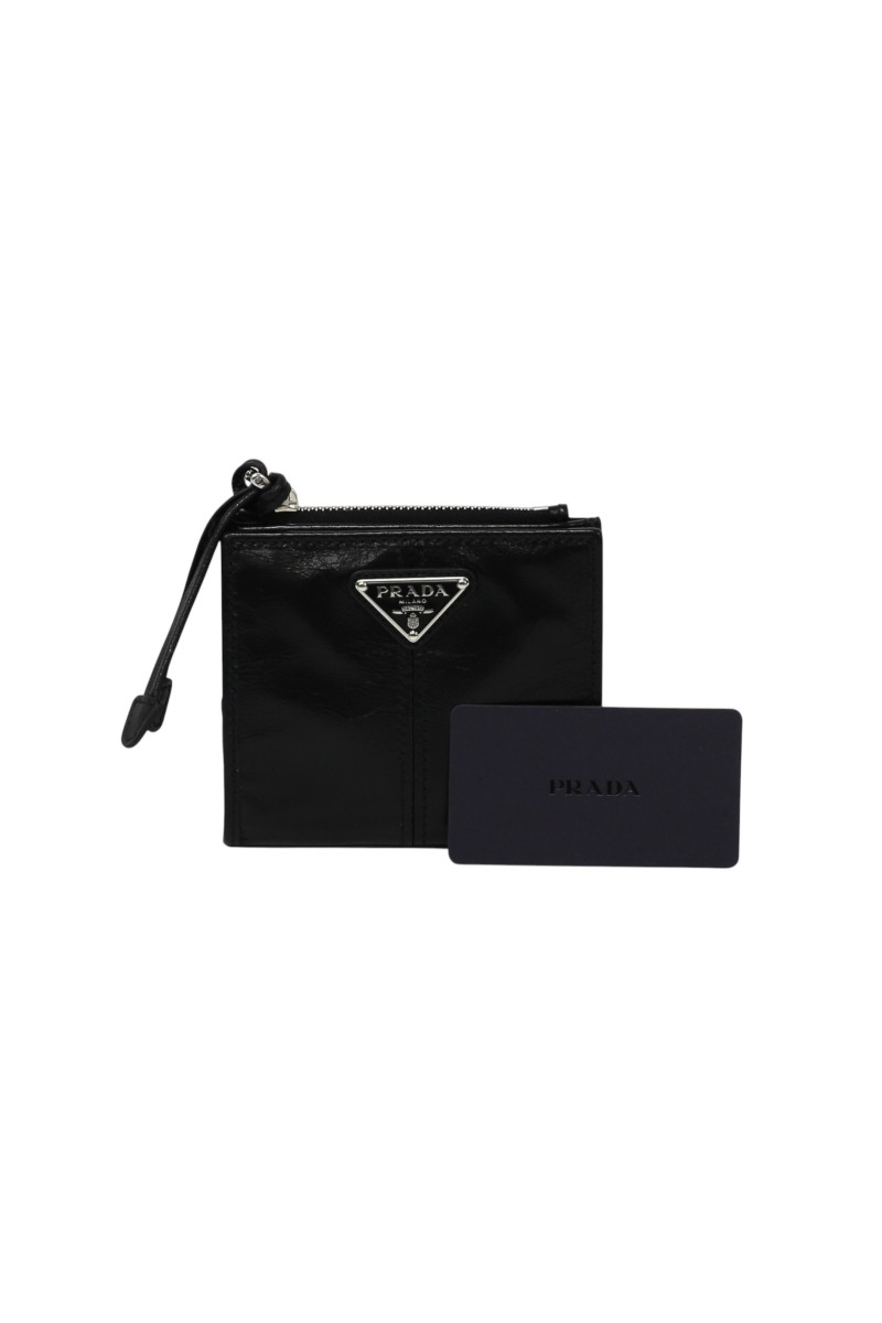 Prada Portafoglio Piccolo Nero