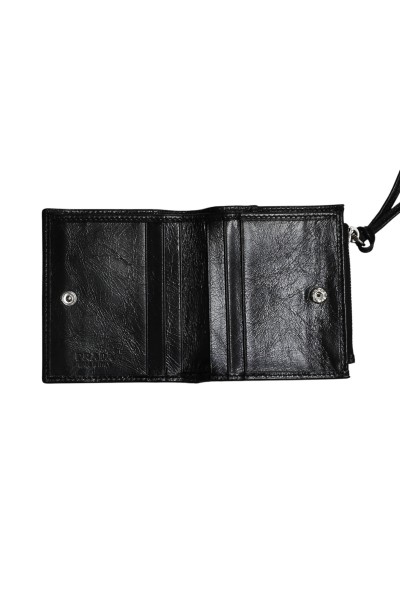 Prada Portafoglio Piccolo Nero