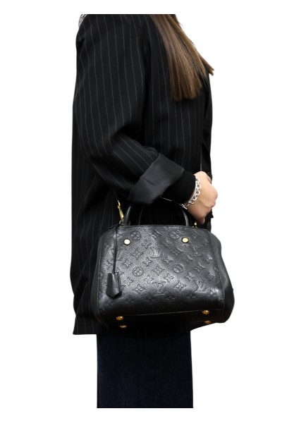 Louis Vuitton Montaigne BB Emprinte Nera