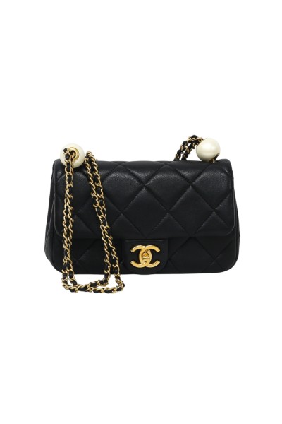 Chanel Double Pearl Flap