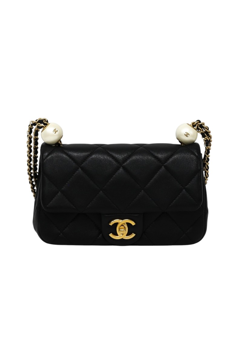 Chanel Double Pearl Flap