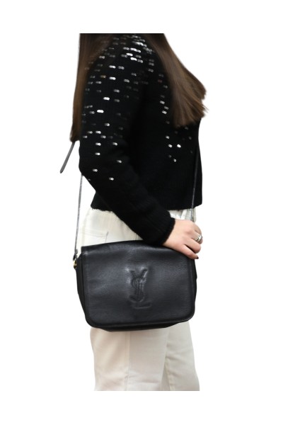 Yves Saint Laurent Tracolla Nera Vintage