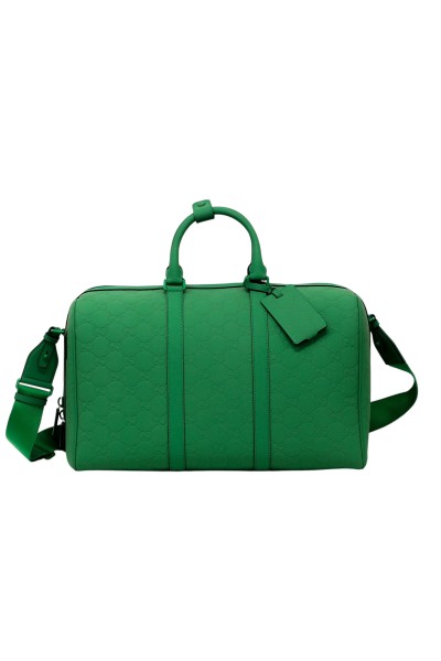 Gucci GG Rubber Borsone Verde