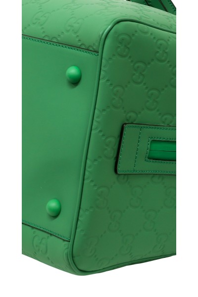 Gucci GG Rubber Borsone Verde