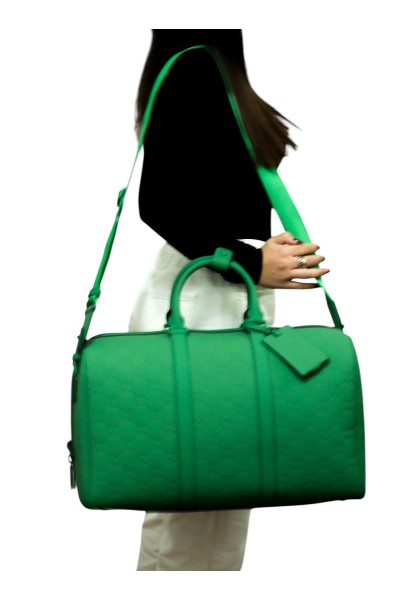 Gucci GG Rubber Borsone Verde